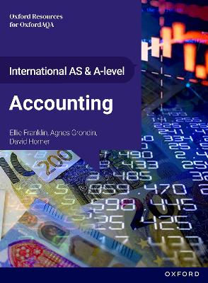 Book cover for International AS and A-level Accounting: OxfordAQA International A-level Accounting (9615)