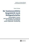 Book cover for Der insolvenzrechtliche Rangruecktritt durch Nichtgesellschafter