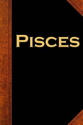 Cover of 2019 Daily Planner Pisces Zodiac Horoscope Vintage 384 Pages