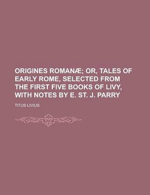 Book cover for Origines Romanae