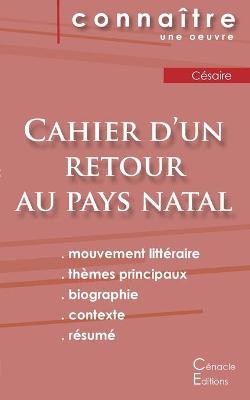 Book cover for Fiche de lecture Cahier d'un retour au pays natal de Cesaire (Analyse litteraire de reference et resume complet)