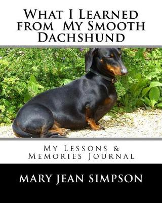 Book cover for What I Learned from My Smooth Dachshund