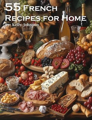 Book cover for 55 French Recipes for Home