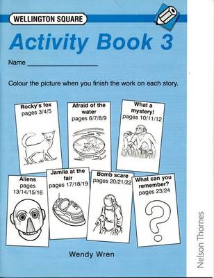 Book cover for Wellington Square Activity Book 3 Pack of 6