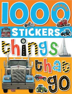Book cover for 1000 Stickers - Things That Go