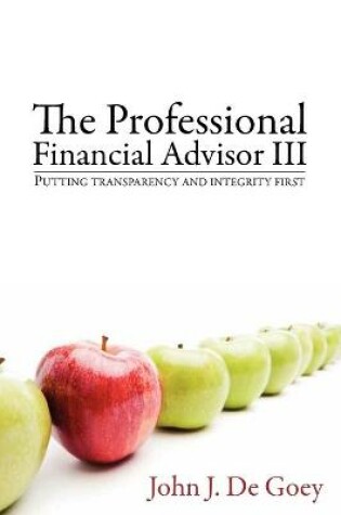 Cover of Professional Financial Advisor III