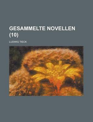 Book cover for Gesammelte Novellen (10)