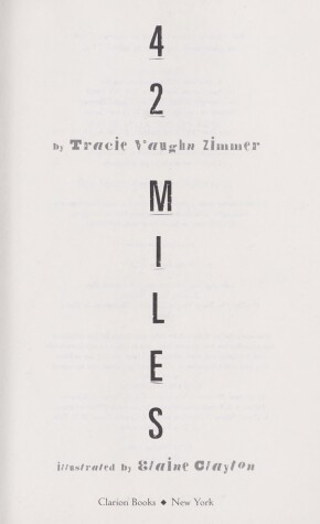 Book cover for 42 Miles