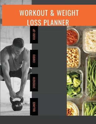 Book cover for Workout and Weight Loss Planner