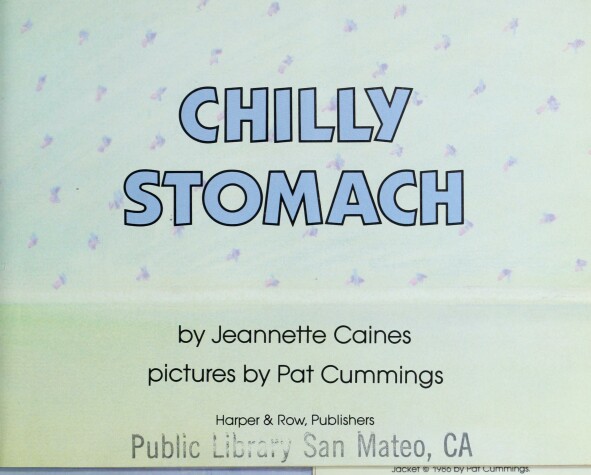 Book cover for Chilly Stomach