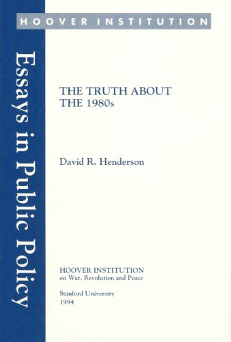 Book cover for The Truth about the 1980s