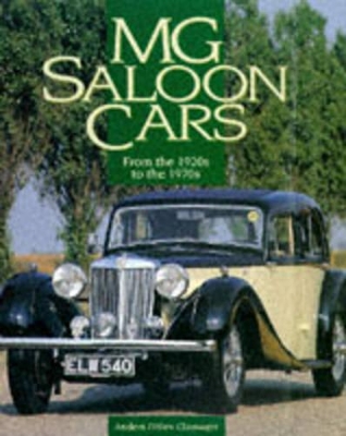 Book cover for MG Saloon Cars 1920s-70s