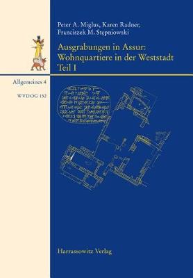 Book cover for Ausgrabungen in Assur. Wohnquartiere in Der Weststadt