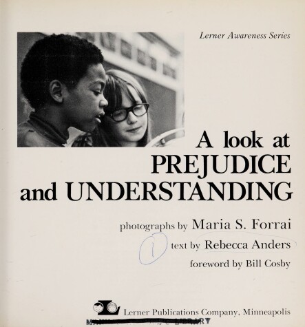 Book cover for A Look at Prejudice and Understanding