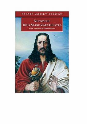 Book cover for Thus Spoke Zarathustra: A Book for Everyone and Nobody. Oxford World's Classics.