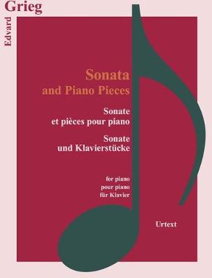 Book cover for Sonata and Piano Pieces