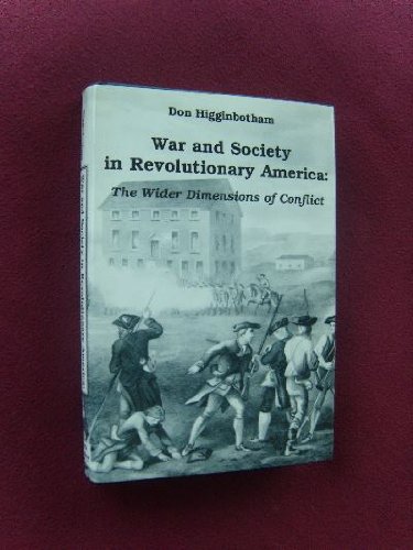 Book cover for War and Society in Revolutionary America