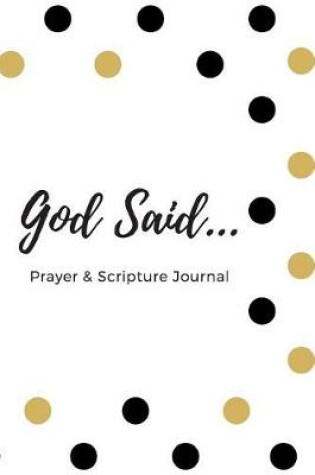 Cover of Prayer & Scripture Journal