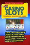 Book cover for 16x16 Casino Slots Word Search 300 Large Print Puzzles