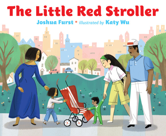 Book cover for The Little Red Stroller