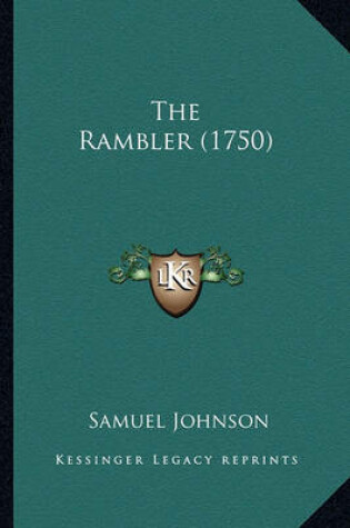 Cover of The Rambler (1750) the Rambler (1750)