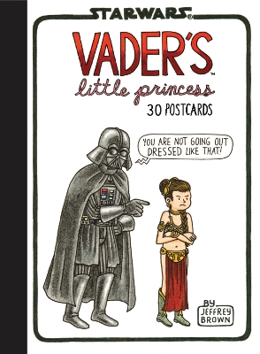 Book cover for Vader's Little Princess Postcards