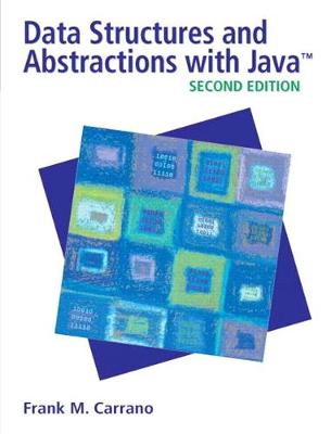 Book cover for Data Structures and Abstractions with Java (2-downloads)