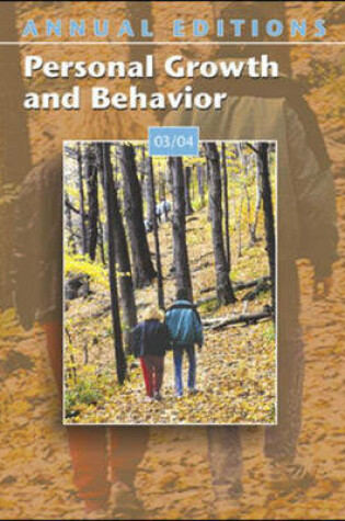 Cover of Annual Editions: Personal Growth and Behavior