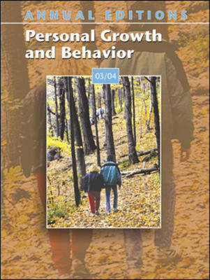 Book cover for Annual Editions: Personal Growth and Behavior