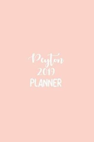 Cover of Peyton 2019 Planner