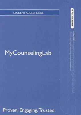 Book cover for NEW MyLab Counseling with Pearson eText -- Standalone Access Card -- for Counseling Strategies and Interventions