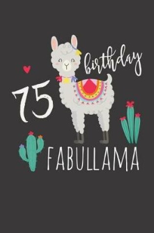 Cover of 75 Birthday Fabullama