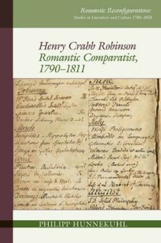 Cover of Henry Crabb Robinson