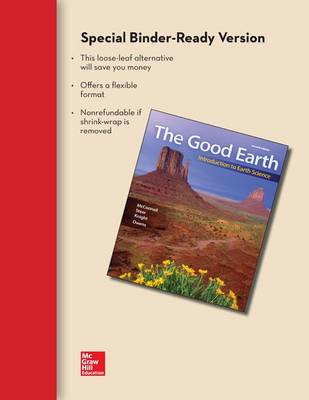 Book cover for Combo: Loose Leaf the Good Earth: Introduction to Earth Science with Connect Plus 1-Semester Access Card