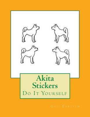 Book cover for Akita Stickers