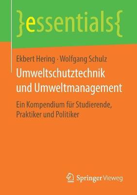 Book cover for Umweltschutztechnik und Umweltmanagement