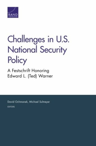 Cover of Challenges in U.S. National Security Policy