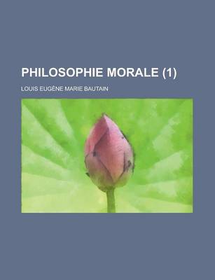 Book cover for Philosophie Morale (1)