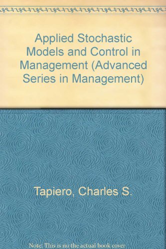 Cover of Applied Stochastic Models and Control in Management