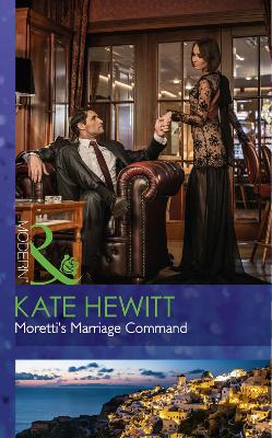 Book cover for Moretti's Marriage Command