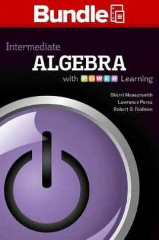 Cover of Loose Leaf Intermediate Algebra with P.O.W.E.R., with Aleks 360 11 Weeks Access Card