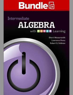 Book cover for Loose Leaf Intermediate Algebra with P.O.W.E.R., with Aleks 360 11 Weeks Access Card