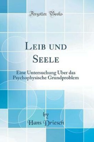 Cover of Leib Und Seele