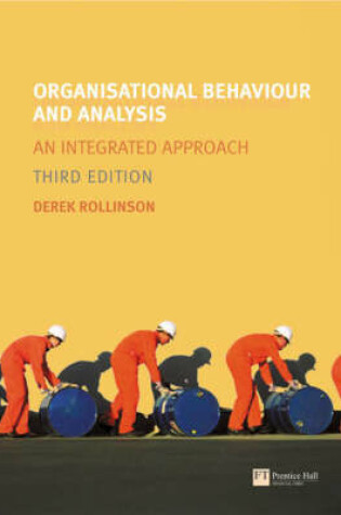 Cover of Online Course Pack: Organisational Behaviour and Analysis with OneKey WebCT  Access Card:Rollinson Organisational Behaviour and Analysis