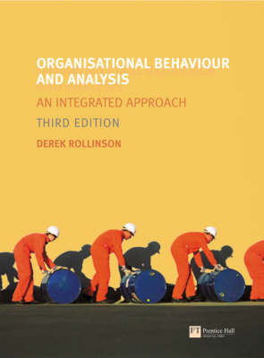 Book cover for Online Course Pack: Organisational Behaviour and Analysis with OneKey WebCT  Access Card:Rollinson Organisational Behaviour and Analysis