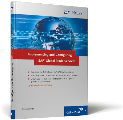 Book cover for Implementing and Configuring SAP Global Trade Services