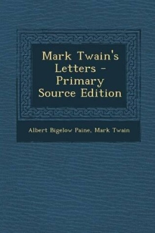 Cover of Mark Twain's Letters