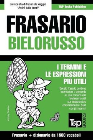 Cover of Frasario Italiano-Bielorusso e dizionario ridotto da 1500 vocaboli