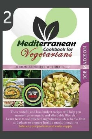 Cover of Mediterranean Cookbook for Vegetarians Vol. 2