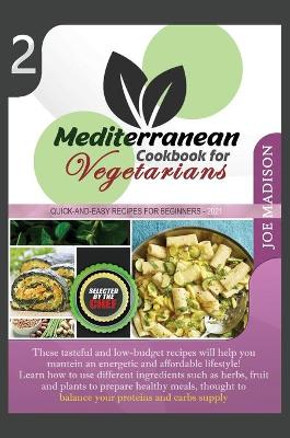 Book cover for Mediterranean Cookbook for Vegetarians Vol. 2